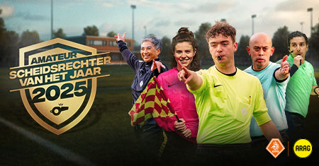 Image: KNVB en ARAG starten vierde editie Amateurscheidsrechter van het Jaar Verkiezing